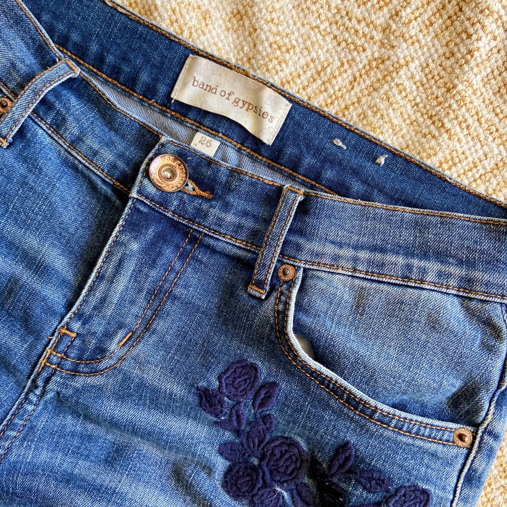 Embroidered Women’s Jeans